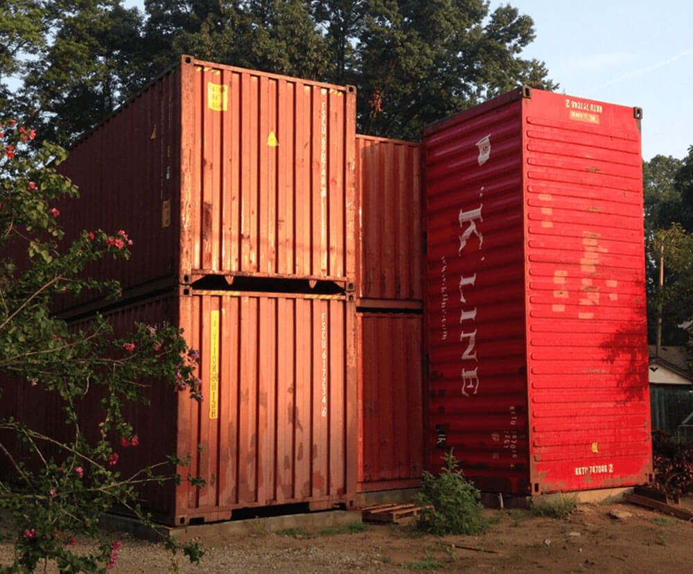 Container house before design