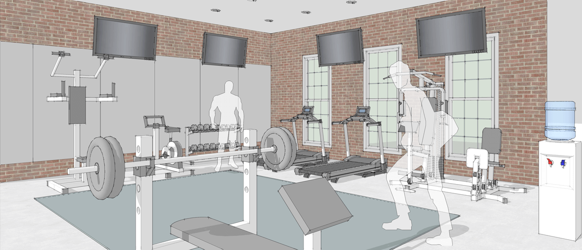 gym interior design