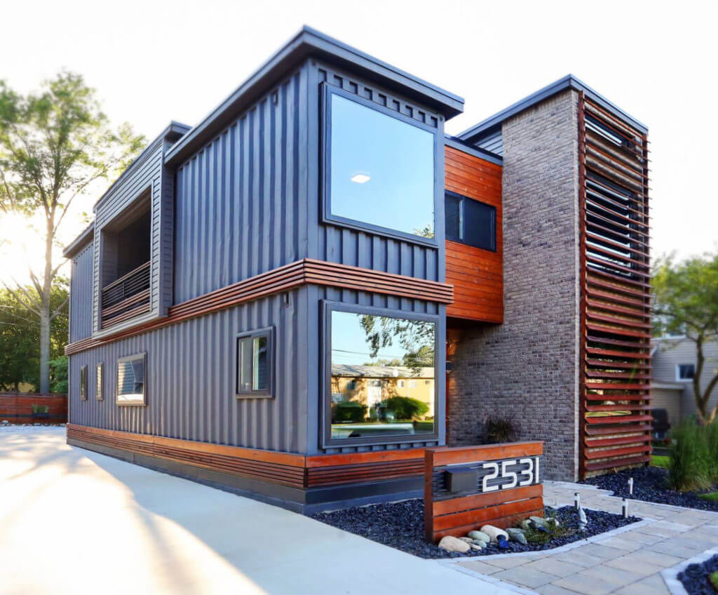 Finished Container Home | Designhaus Architecture